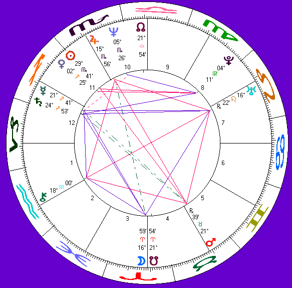Horse's astro-chart